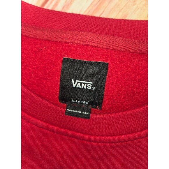 Vans Red X-Large Sweatshirt With Eagle Graphic - Picture 5 of 7